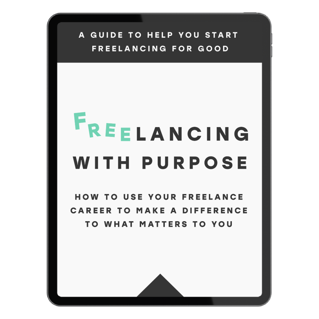 Freelancing With Purpose Cover