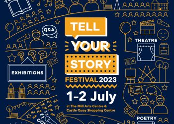 Tell Your Story Festival branding for Cherwell Theatre Company
